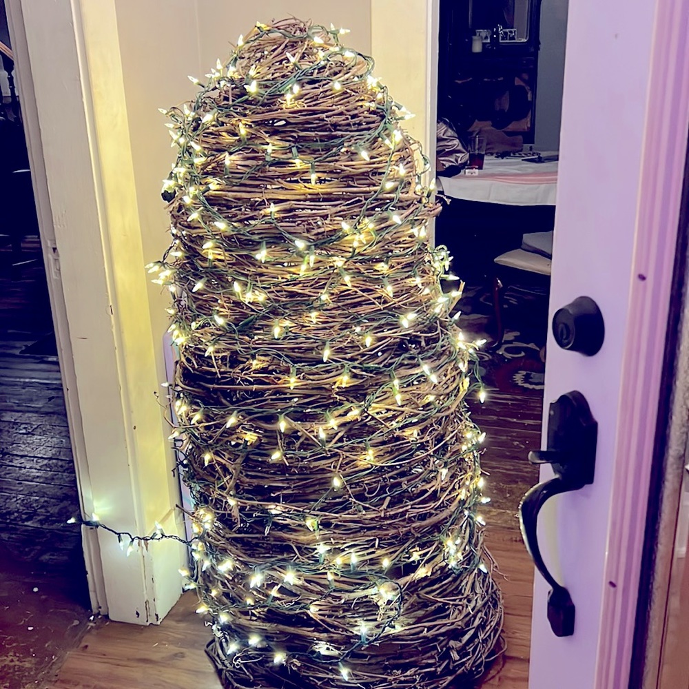 Authentic handmade grapevine decor